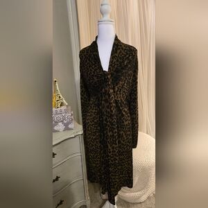 NEW YORK & COMPANY TIE FRONT DRESS